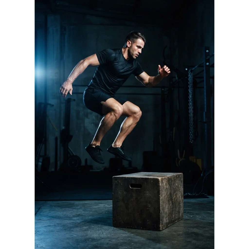GIFTECH athlete in dynamic training movement wearing the GIFTECH Core Training Tee
