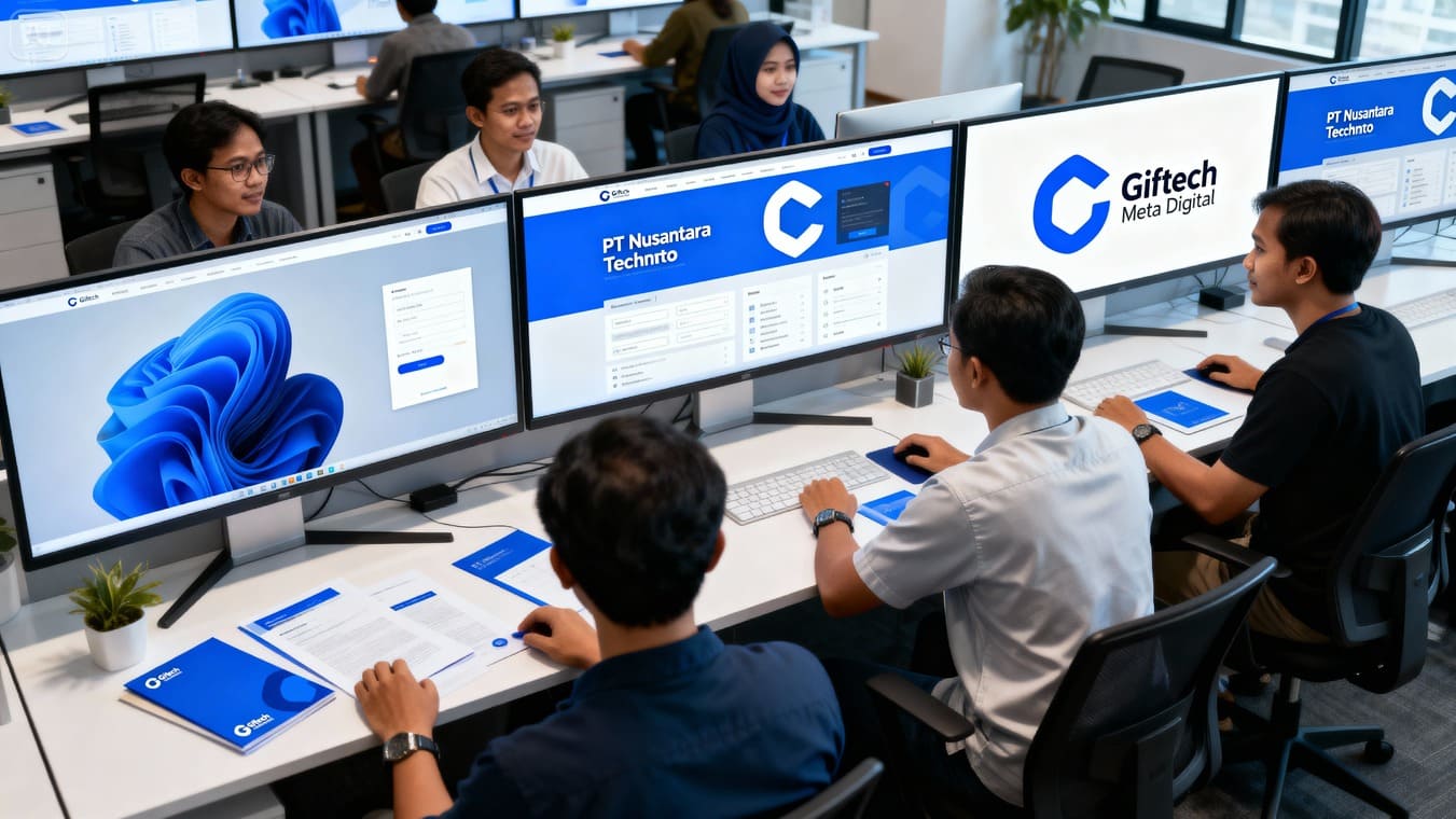 Rebranding & Website Corporate PT Nusantara Techno